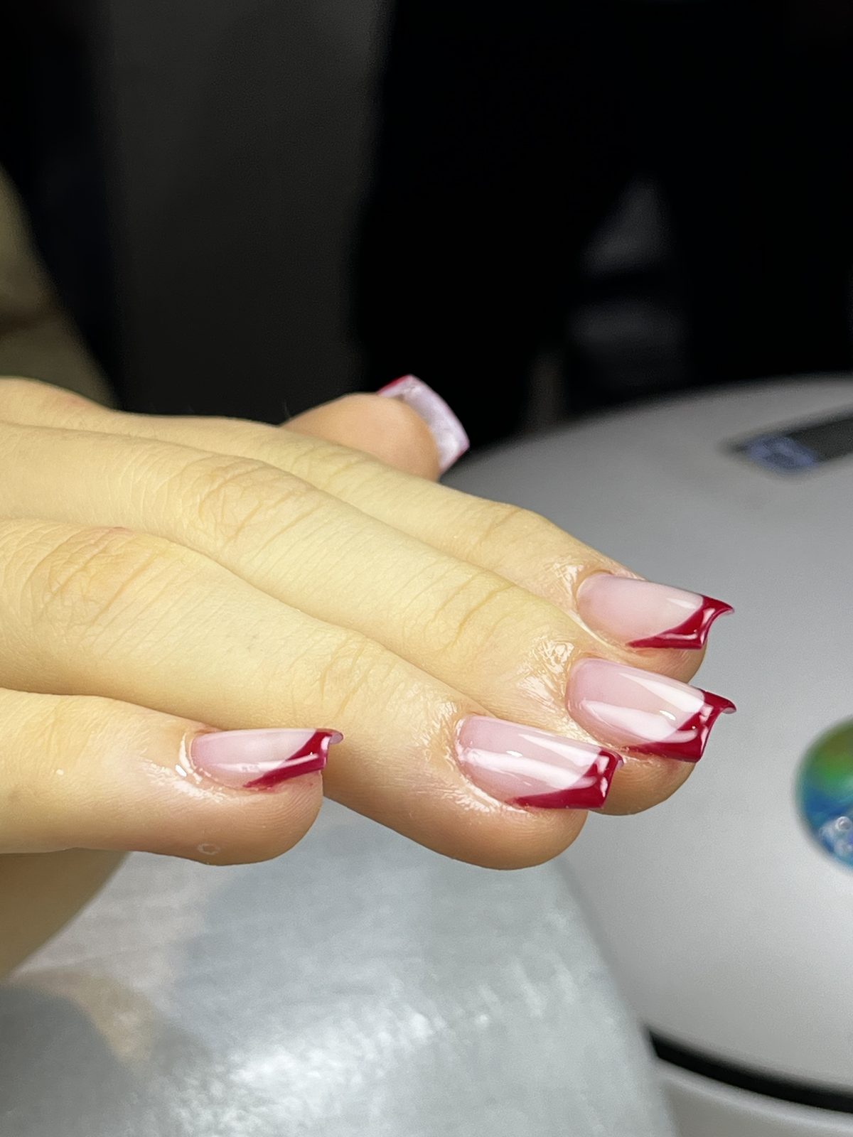Trabalho de nail design feito no Analu Espaço de Beleza