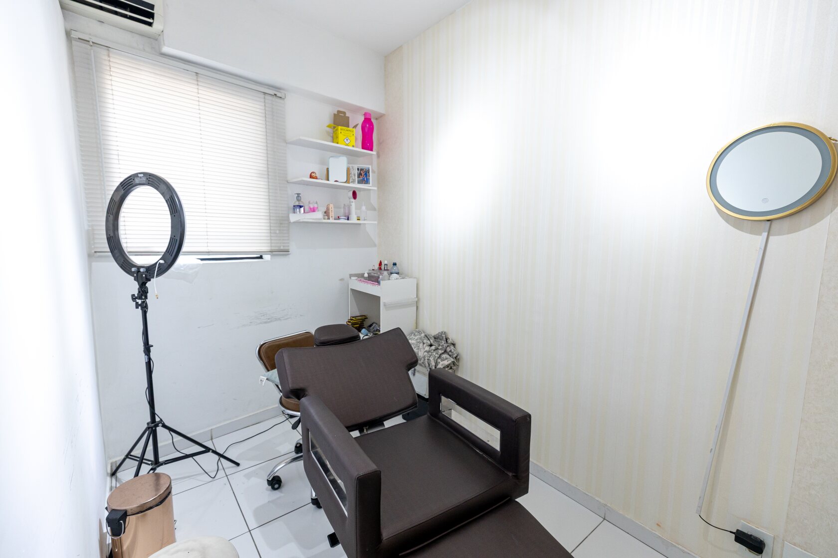 Sala de atendimento — Analu Espaço de Beleza